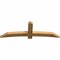 Ekena Millwork Bellingham Rough Sawn Timber Gable Bracket, Western Red Cedar, 84"W x 28"H x 4"D x 6"F, 8/12 Pitch GBW084X28X0406BEL00RWR - alternate 4